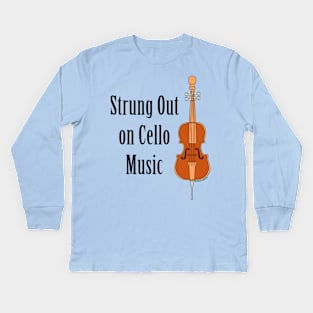 Strung Out Cello Kids Long Sleeve T-Shirt